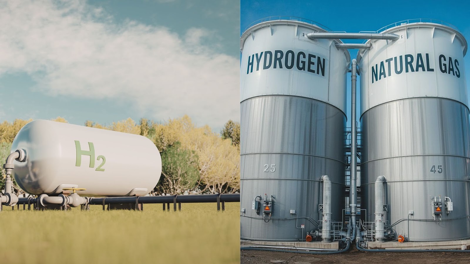 Representative image of hydrogen gas storage. Credit: Gubbi Labs