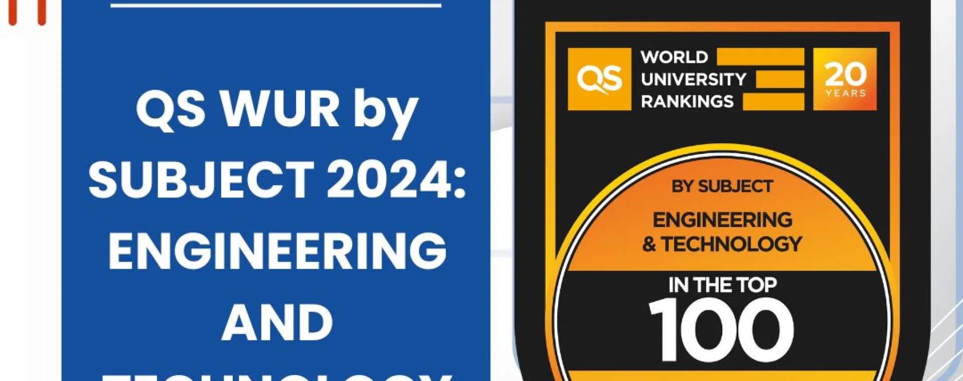 QS WUR by SUBJECT 2024