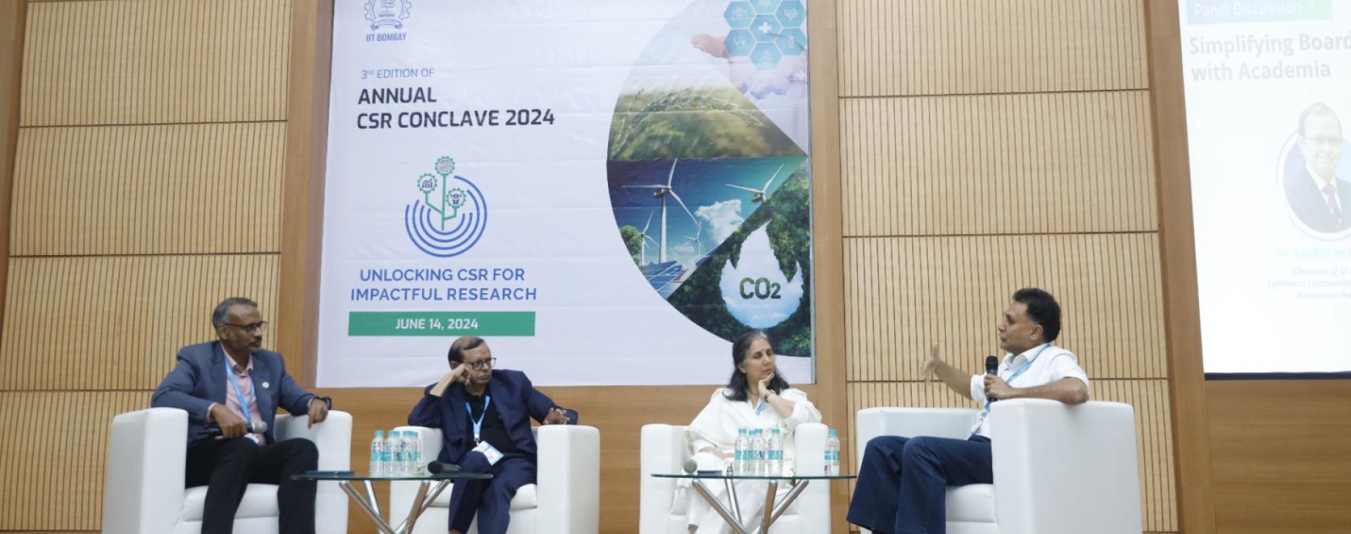 IIT Bombay, Annual CSR Conclave, CSR Concalve, 3rd CSR Conclave iit bombay