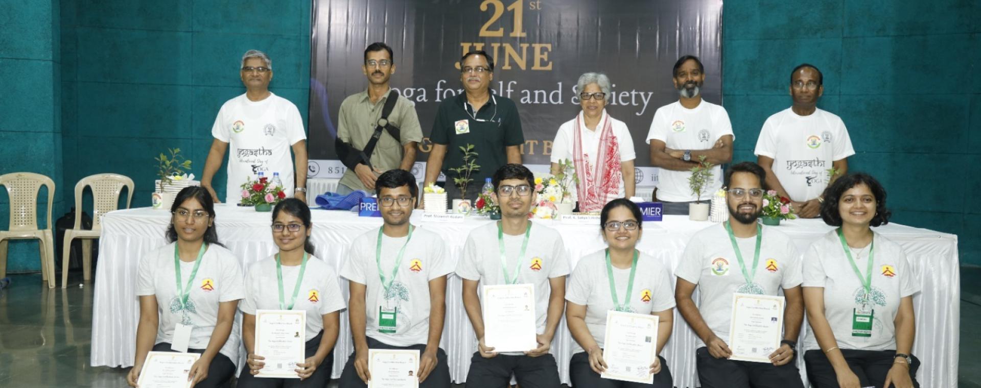 10th International Day of Yoga, IIT Bombay,IDY, Prof. Shireesh Kedare, Surya Namaskar,Yoga,Yogastha, Prof. K. Satya Lakshmi