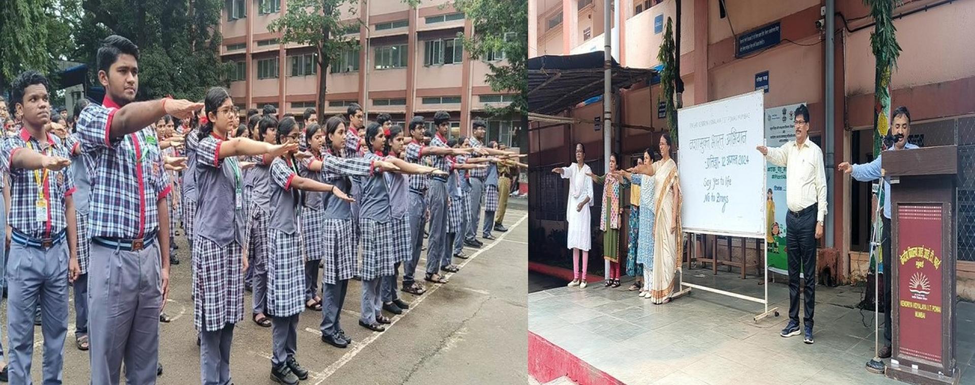NashaMukt Abhiyaan, Kendriya Vidyalaya, IIT Powai, IIT Bombay