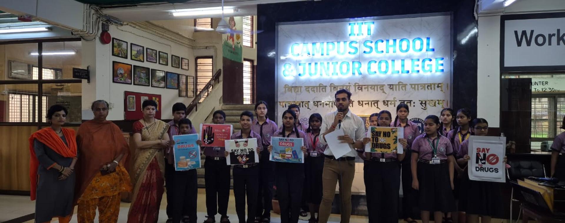 IIT Bombay observes Nasha Mukt Bharat Abhiyaan