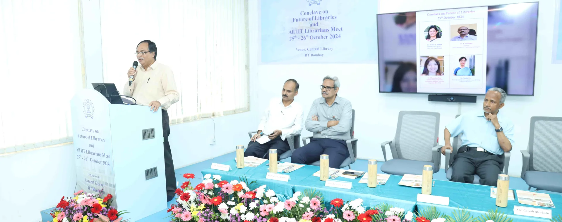 IIT Bombay’s Central Library Hosts Conclave on the Future of Libraries and All IIT Librarians Meet 2024