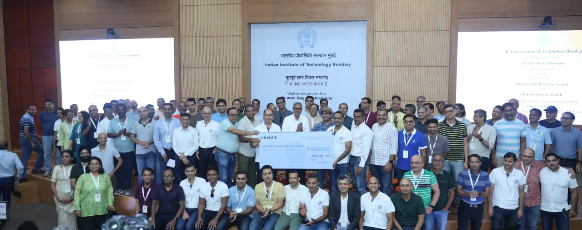 The Indian Institute of Technology Bombay held its annual Alumni Day on December 29, 2024, at VMCC.