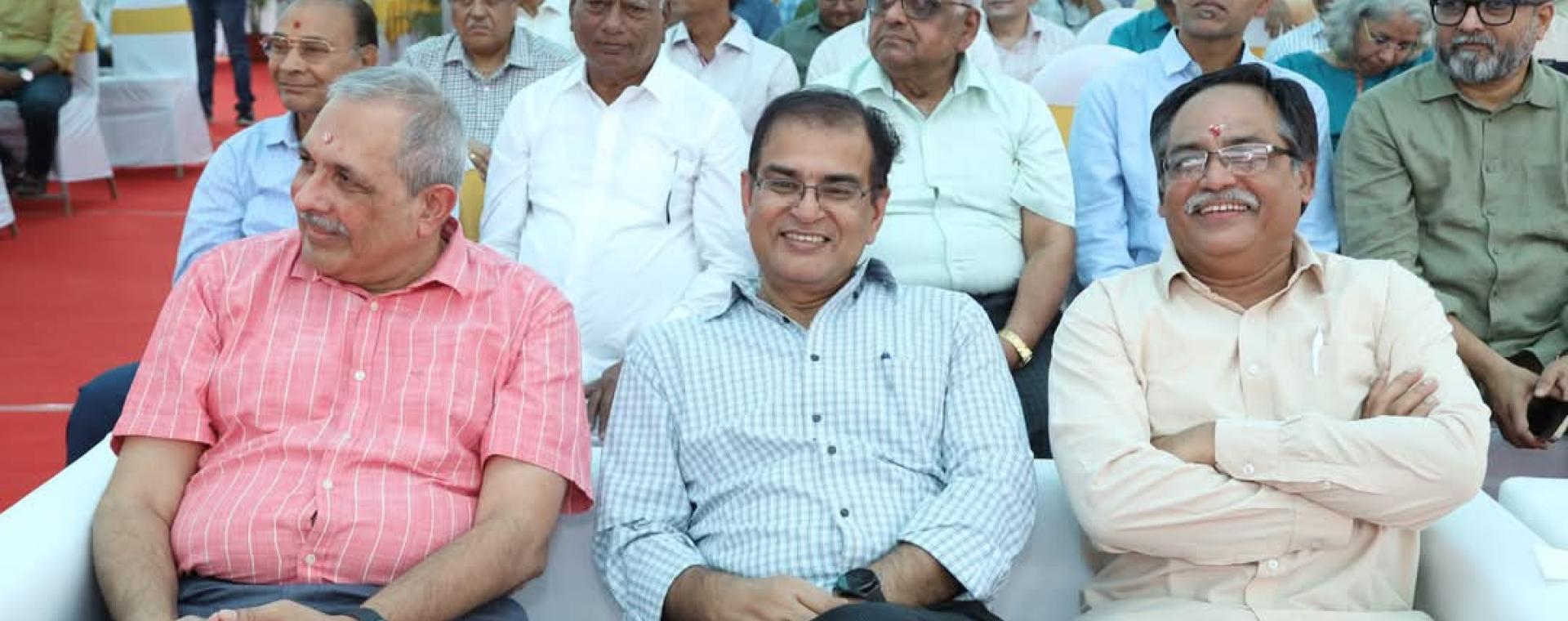 Groundbreaking ceremony of IIT Bombay Academic Science Block 1