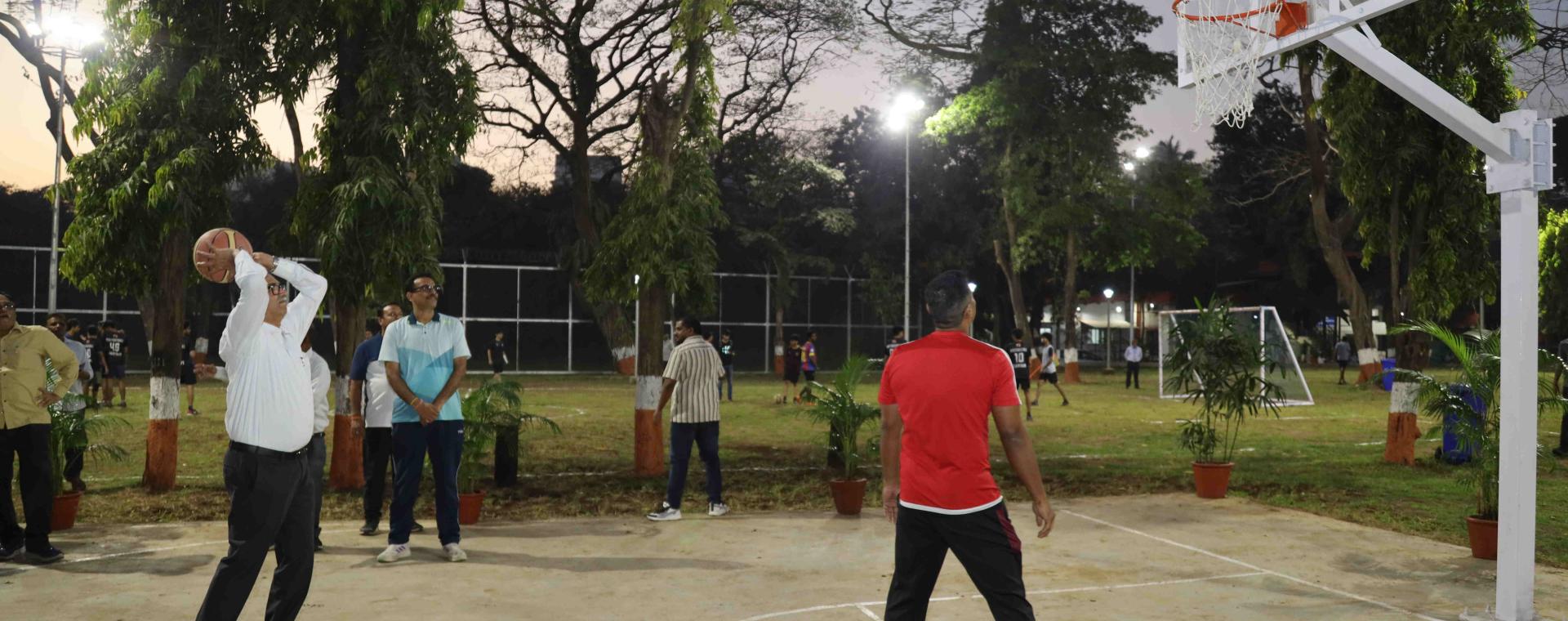 Launch of new playground at IIT Bombay