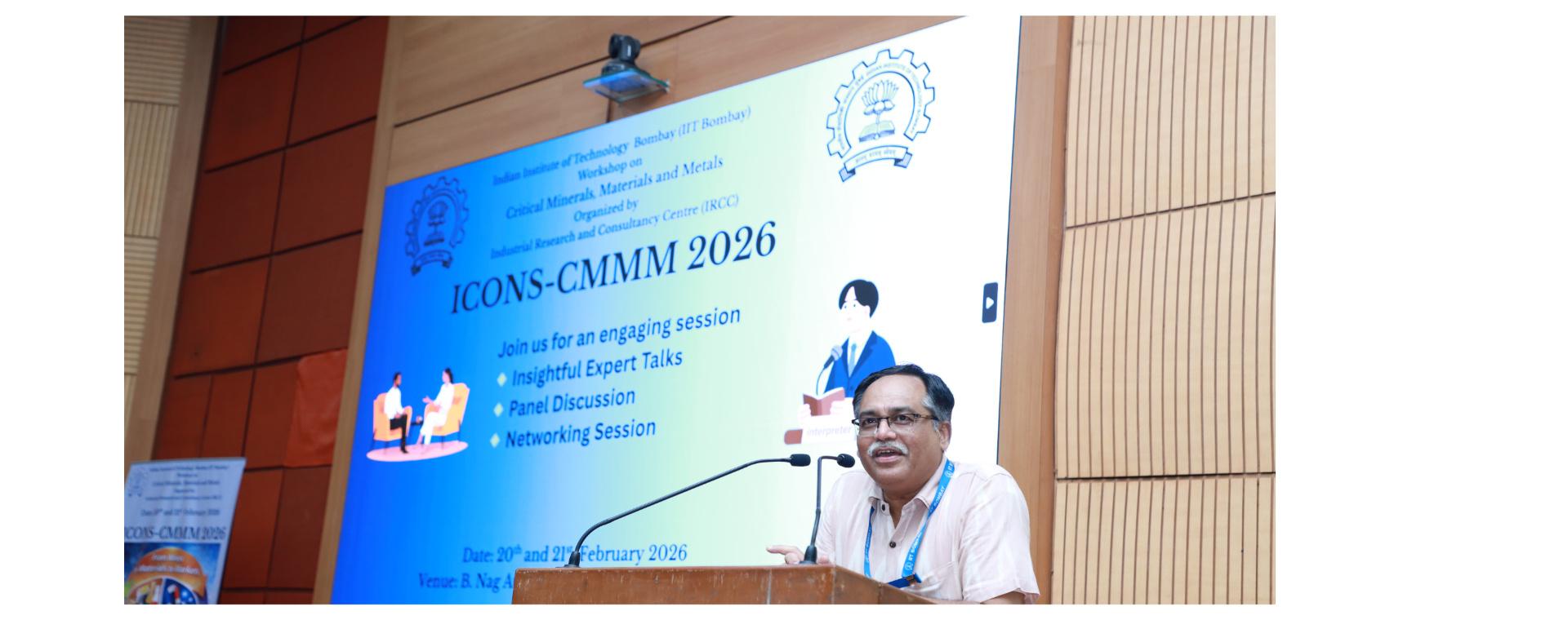 IIT Bombay Hosts ICONS 2026
