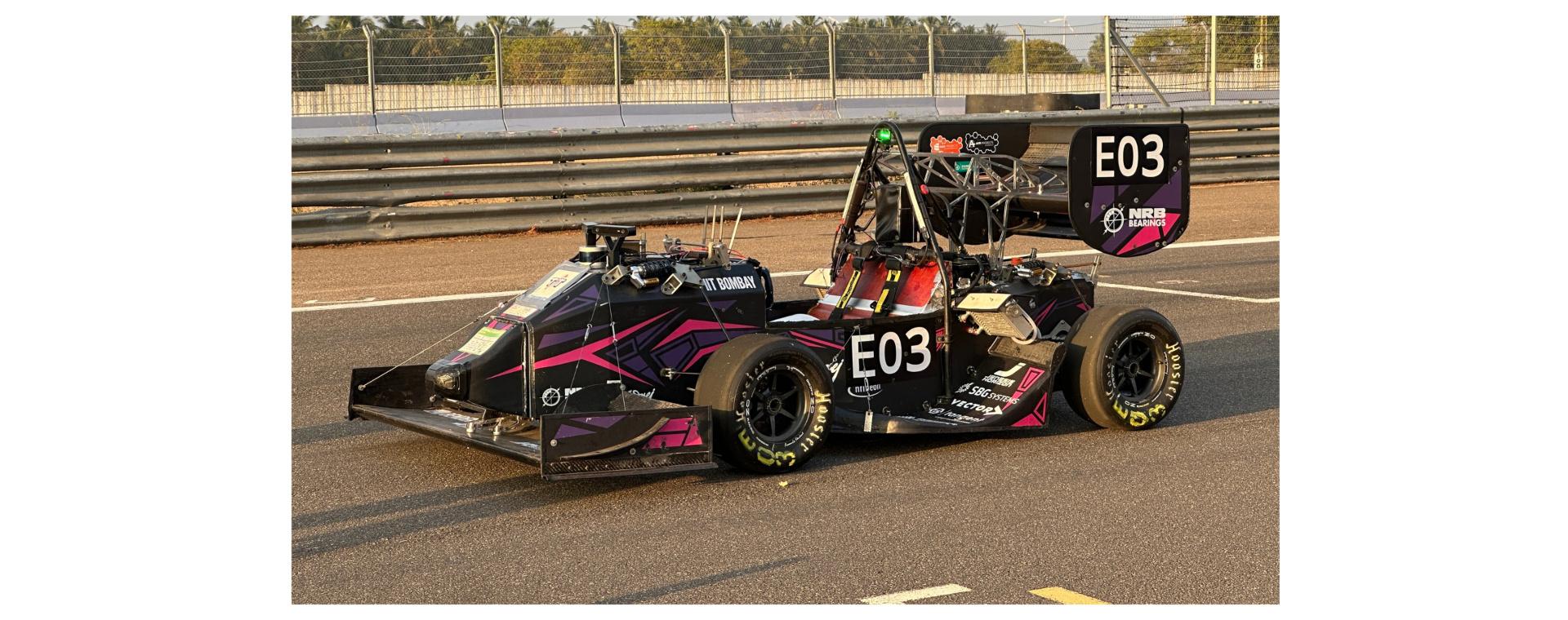 IIT Bombay Racing Showcases India’s First Driverless Formula Student Car at Formula Bharat 2026