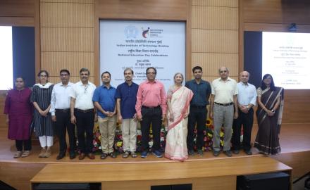 Awardees of Industrial Research Consultancy Centre (IRCC) Research Excellence Awards - 2023 along with Chief Guest and IIT Bombay Director
